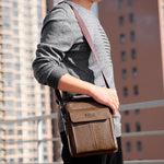 Simple British Men's Shoulder Bag
