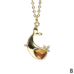 Whale Pendant Necklace