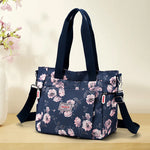 Large Capacity Floral Pattern Canvas Bag