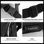 Multilayer Functional Messenger Bag