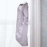 Single Breasted Pocket Design Belted Hem Trench Coat
