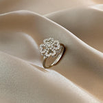 Four Leaf Clover Rotating Ring