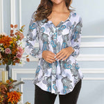Women's Autumn Printed Long Sleeve T-Shirt