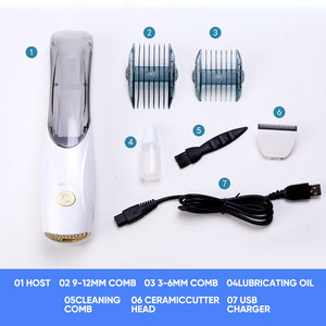 Pet Hair Clipper With Suction