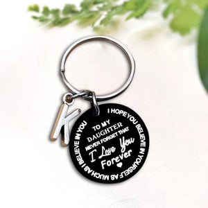 Sank® To My Son/Daughter Keychain Black Version