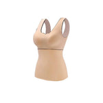 Thin Seamless Fleece Underwear Vest