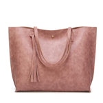 Fashionable Tasseled Shoulder Bag