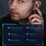 Noise Cancelling Digital Display Bluetooth Headphones