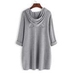 Oversize Knitted Hoodie