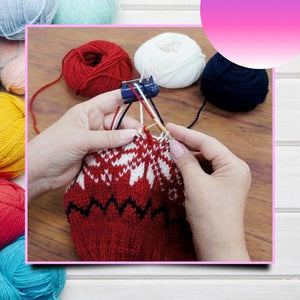 QuickStitch Knitting Thimble Yarn Guide