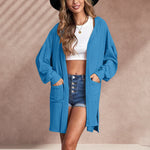 Pocket Hooded Cardigan Jacket
