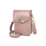 New Retro Fashion Cross Flower Envelope Design Mini Mobile Phone Bag
