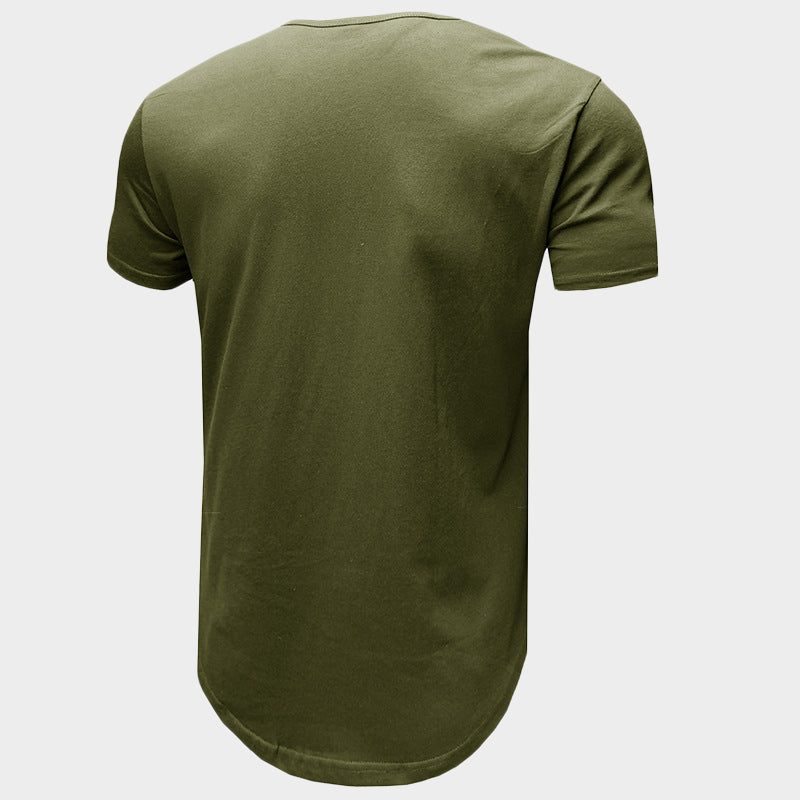 Men's Summer Workout Basic T-shirt