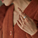 Endless Knot Friendship Ring and Necklace