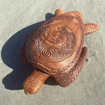 Hawaiian Turtle Wood Carving