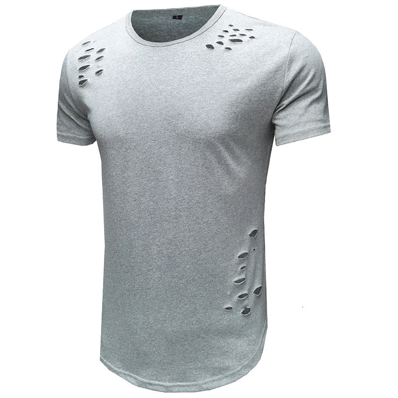Men's Summer Workout Basic T-shirt