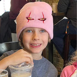 Scar Eyes Horror Clown Eyes Knit Hat