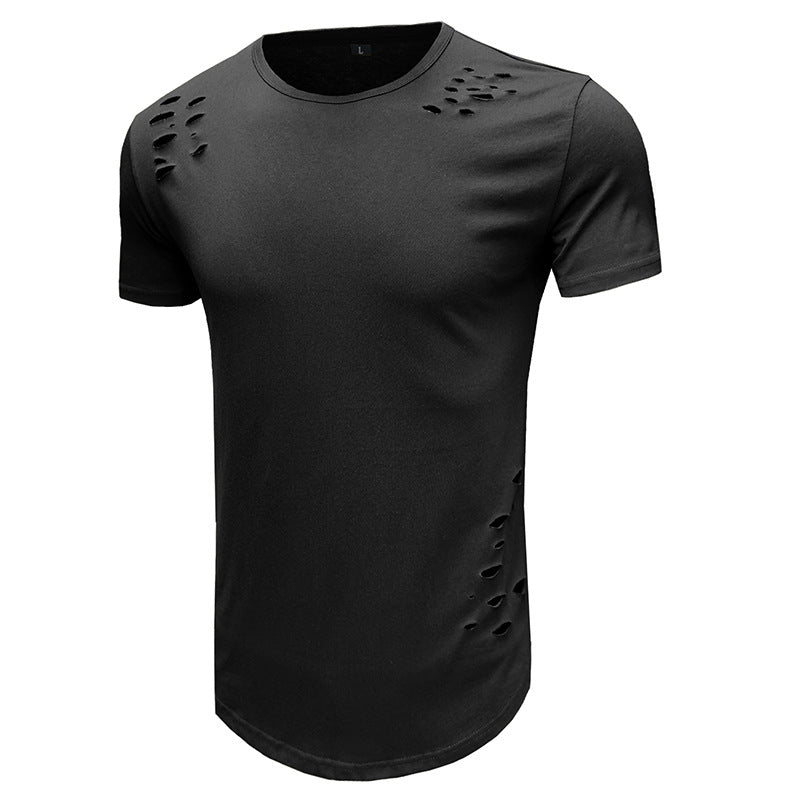 Men's Summer Workout Basic T-shirt