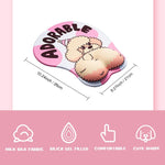 3D Dog Mouse Pad With Wrist Rest