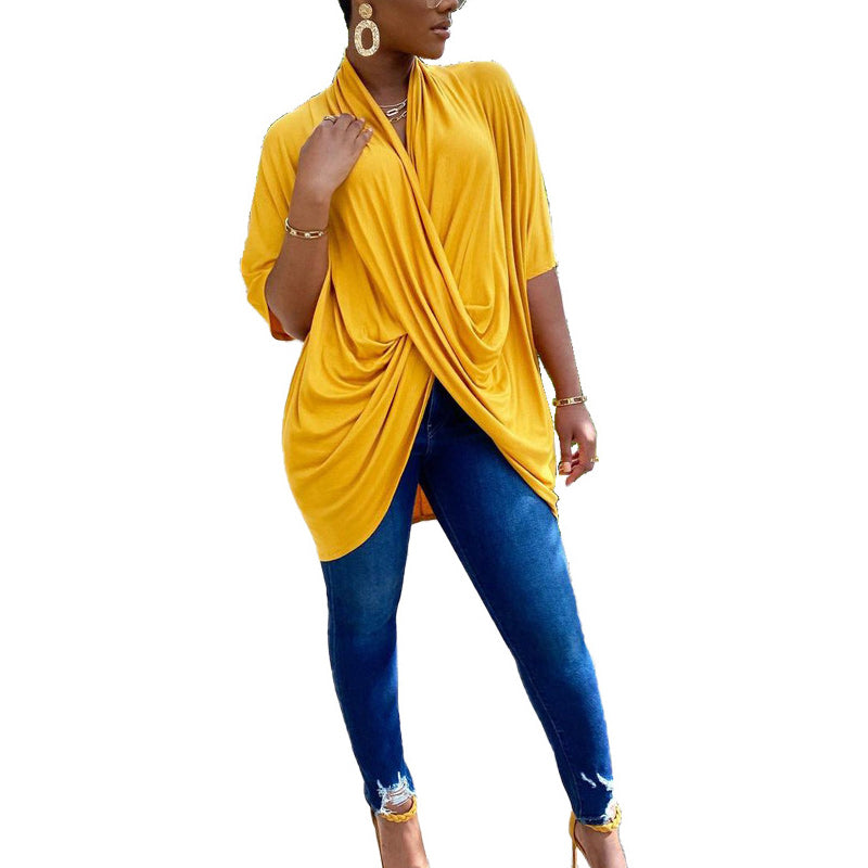 Multicolor Crossover T-Shirt