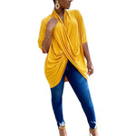 Multicolor Crossover T-Shirt