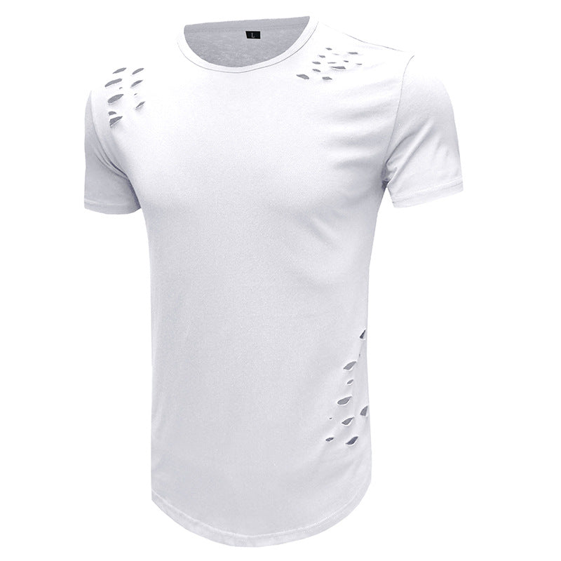 Men's Summer Workout Basic T-shirt
