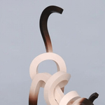 Streamline animal art ornaments