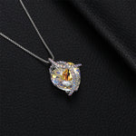 Heart Crystal Necklace