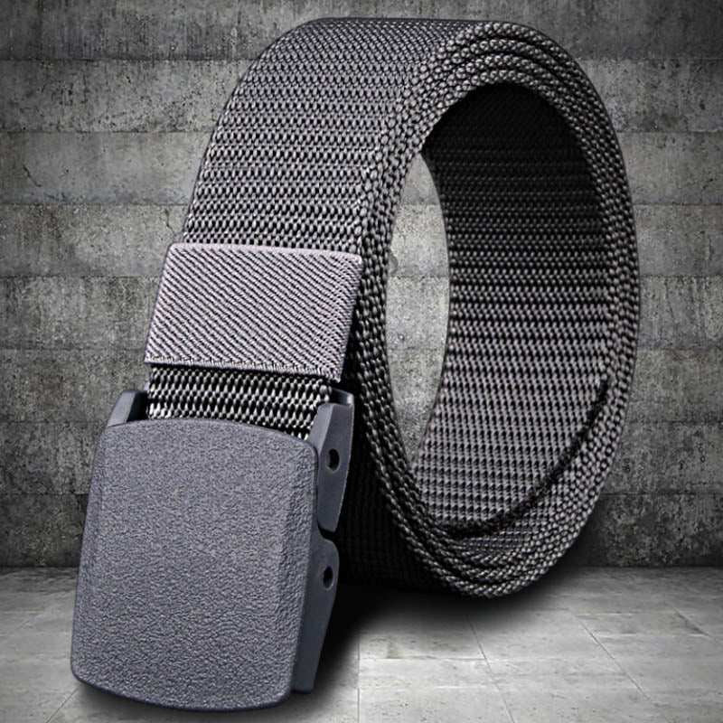 Non-Metallic Non-Magnetic Buckle Nylon Belt