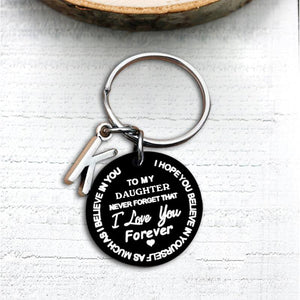 Sank® To My Son/Daughter Keychain Black Version