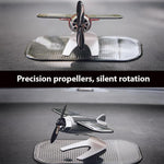 Solar plane car decoration