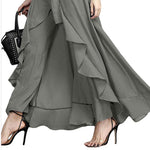 Women Long Chiffon Skirt