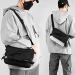 Multilayer Functional Messenger Bag