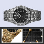 Vintage Engraved Men's Watch