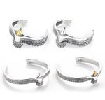 Adjustable Silver eagle bracelet