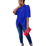 Multicolor Crossover T-Shirt