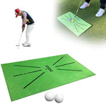 Golf Hitting Mat For Swing Detection