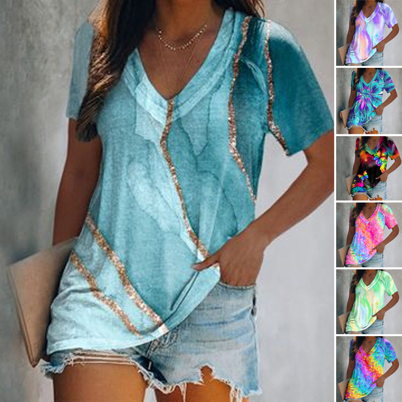 Butterfly Print Women's Comfort T-Shirt