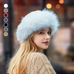 Faux Fur Suede Winter Cap