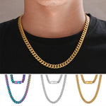Titanium Steel Cuban Necklace