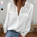 Women's Lace Stitching Shirt