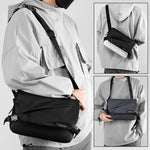 Multilayer Functional Messenger Bag