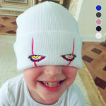 Scar Eyes Horror Clown Eyes Knit Hat