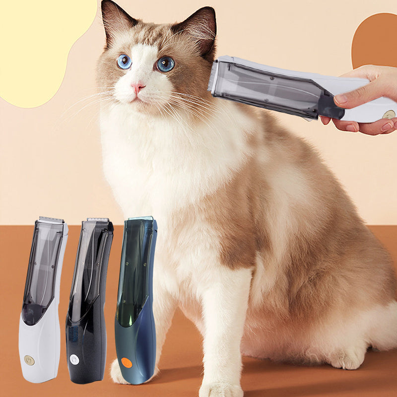 Pet Hair Clipper With Suction