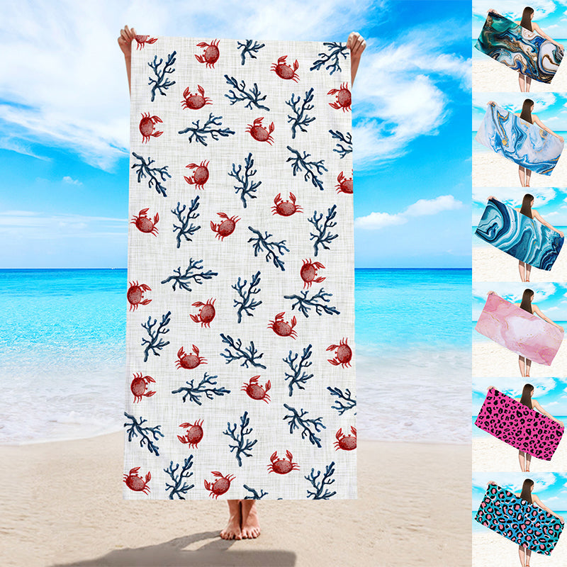 Printed Beach Towel