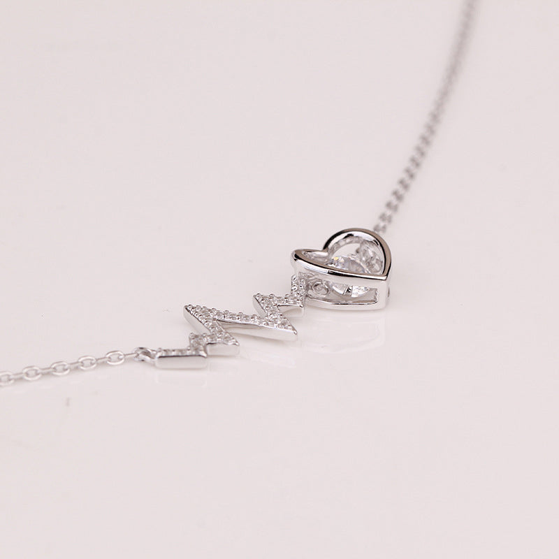 Love Heart Beating Necklace
