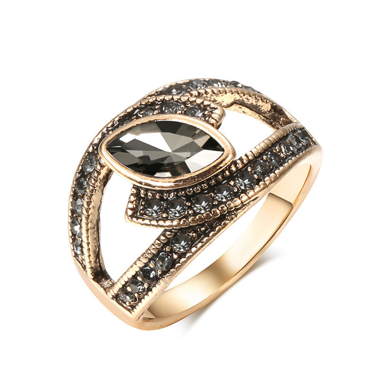 Marquise Zircon Ring