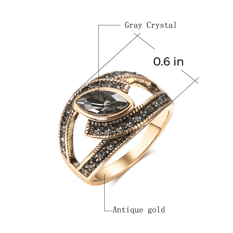 Marquise Zircon Ring