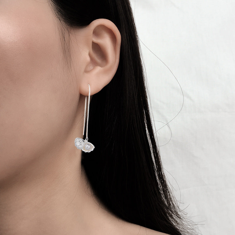 Pearl Shell Ear Wires