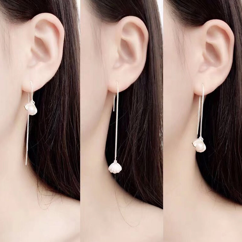Pearl Shell Ear Wires